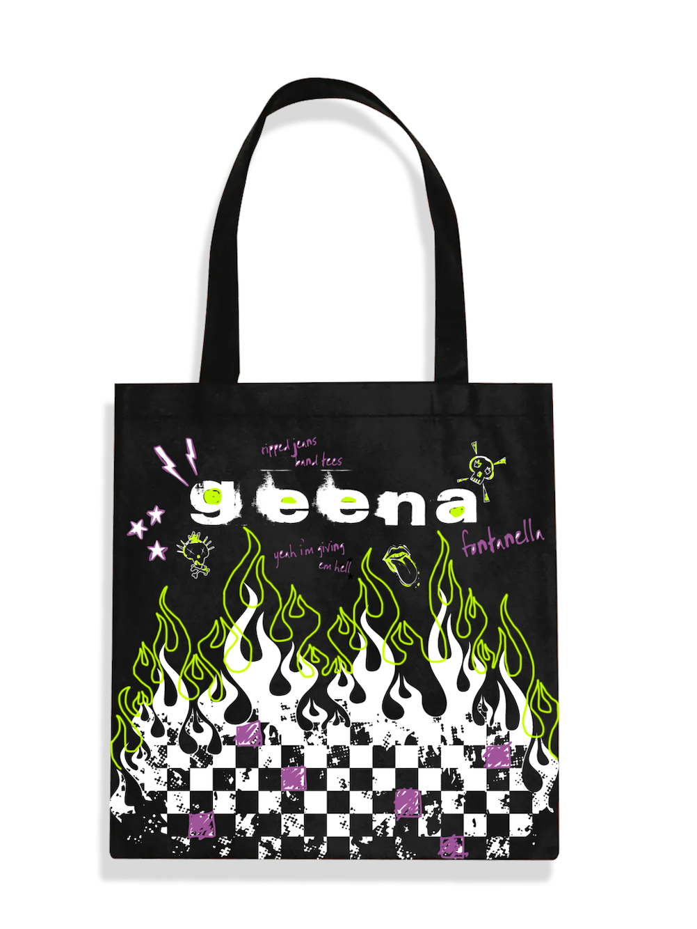 Geena tote bag